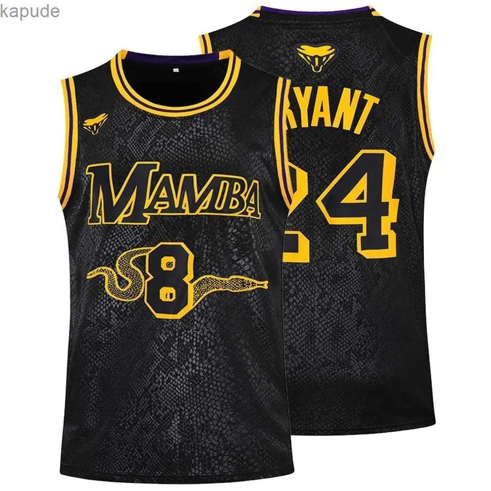 Black and Gold Mamba Basketball Jersey XXL